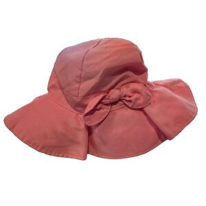 i‎ play. Kids Sun Hat Bundle Pink White Eyelet Wide Brim Adjustable Lot of 3